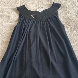 Express black sleeveless top xs